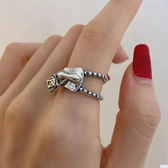 The zip it ring in 925 silver - Picture 2 of 8